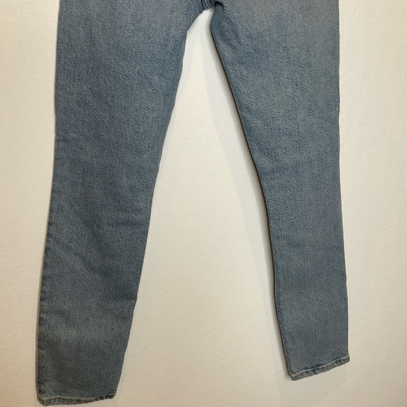 Agolde Nico High Rise Button Fly Slim Fit Jeans Size 23 - Picture 7 of 16